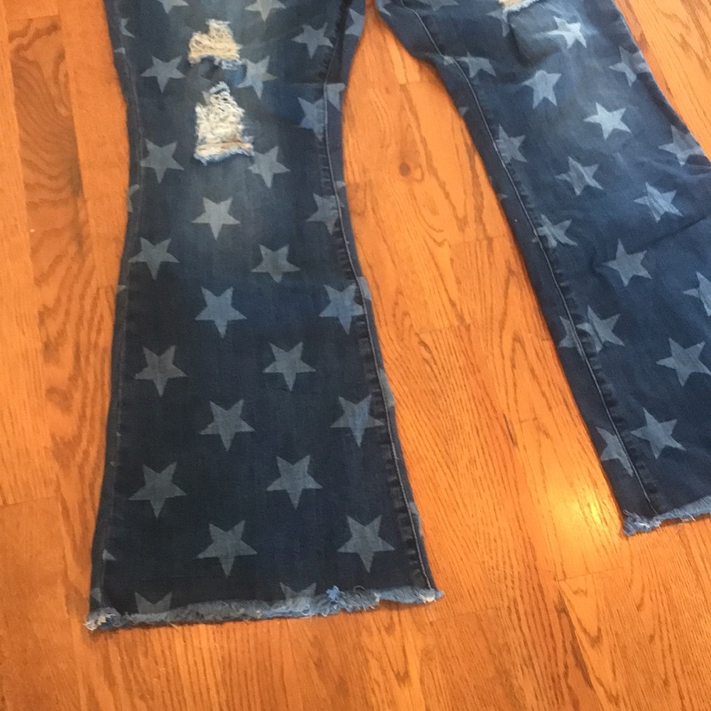 NWT Star High Rise Flare Jeans - Picture 5 of 5